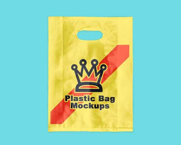  Free Plastic Bag Mock ups 