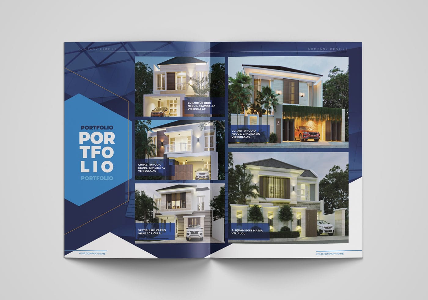 Architect Company Profile Booklet Template