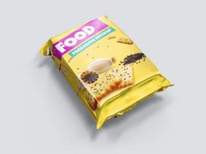Food Foil Packaging Mockup