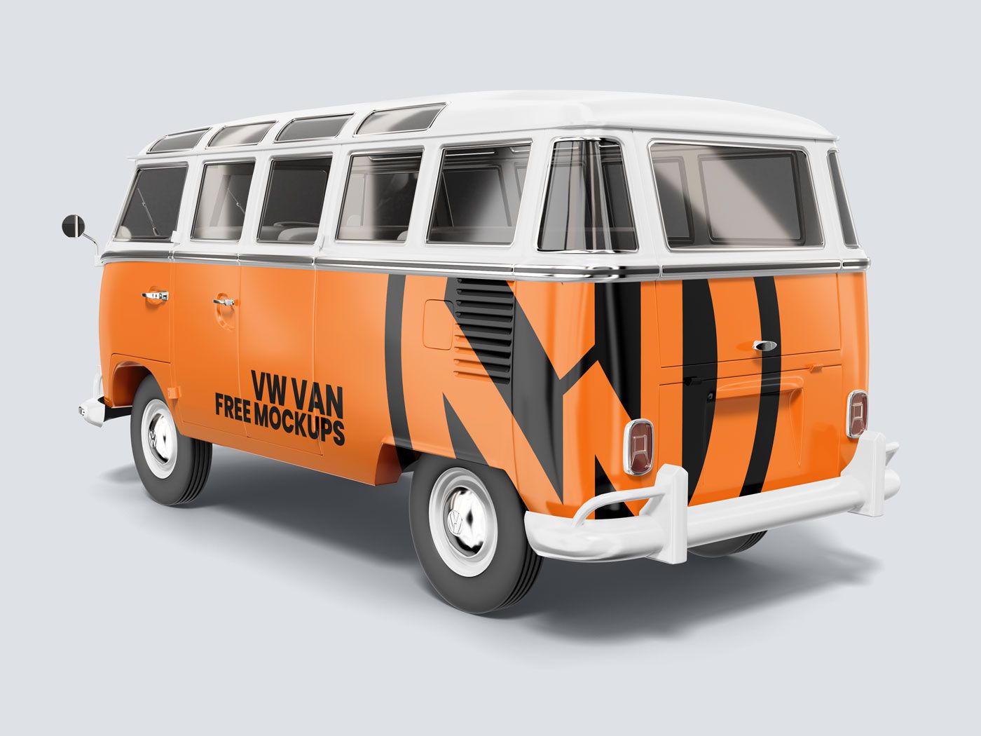 VW Van Free Mockups