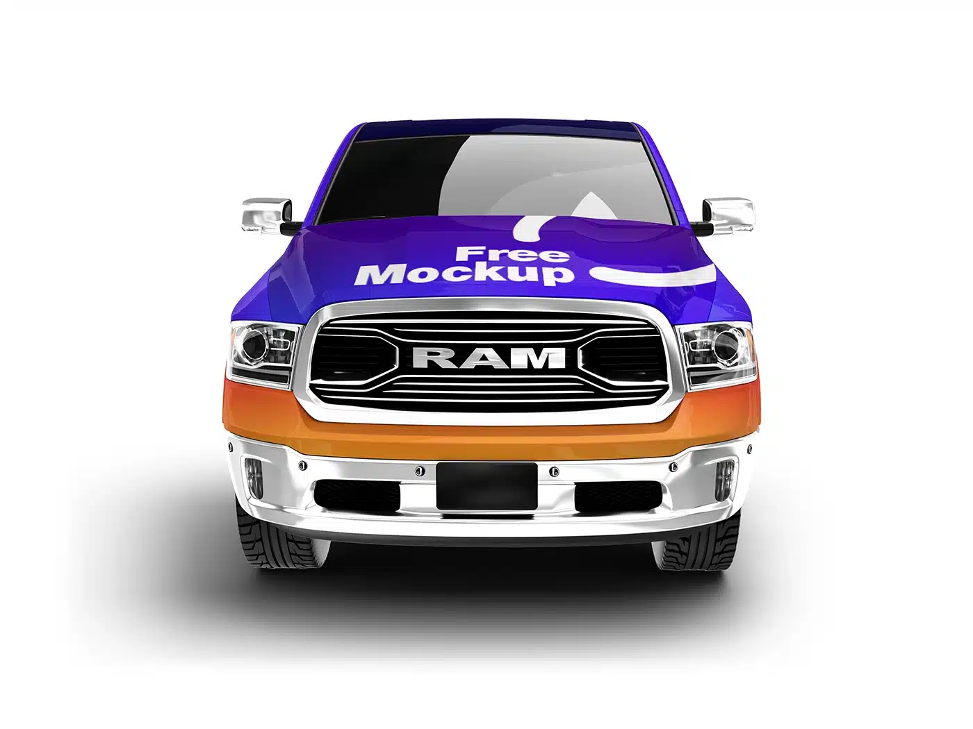 Dodge Ram 1500 Mockups