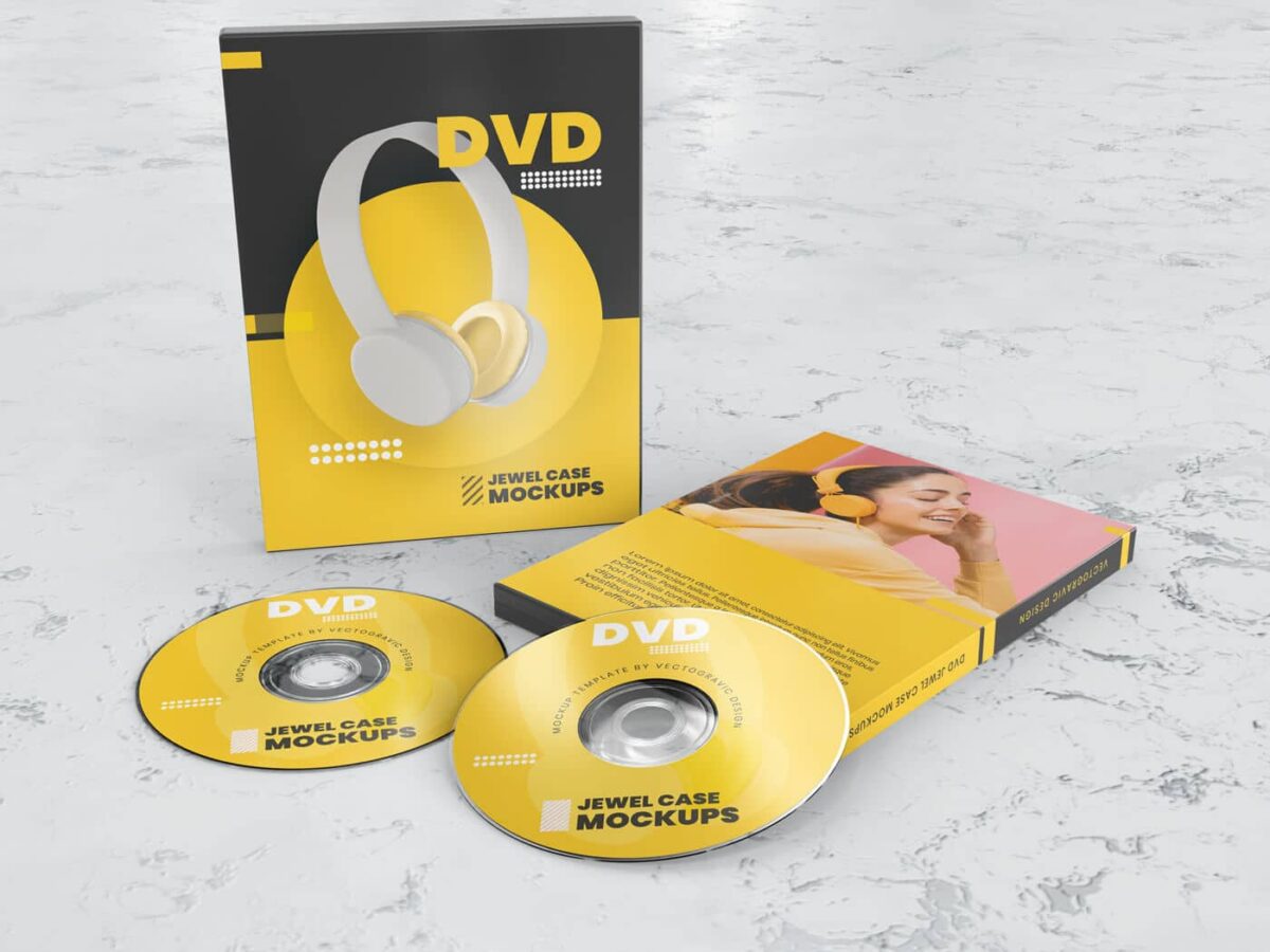  DVD Mockups 