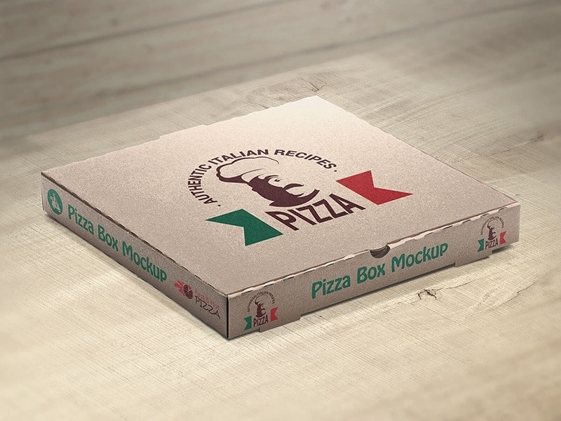  Pizza Box Mockups 